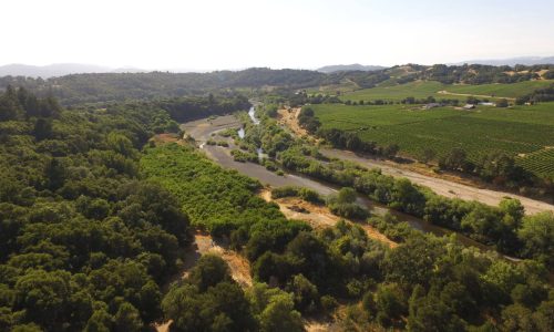 Aerial View of Our Site